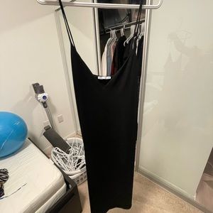 Black ZARA Slip Dress